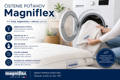 Správna starostlivosť o poťahy Magniflex