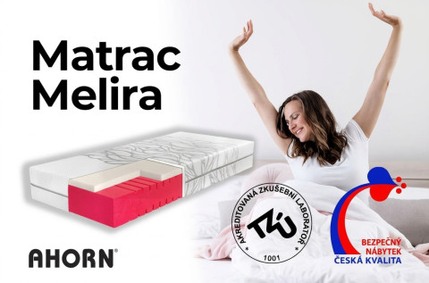 Matrac MELIRA AHORN získal ocenenie Česká kvalita