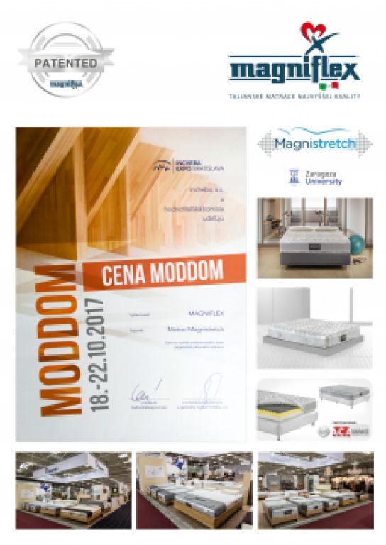Svetový patent Magnistretch získal ocenenie MODDOM 2017