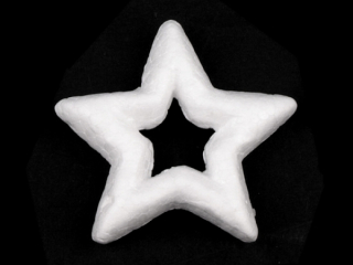Hviezda polystyrén - pr. 75 mm
