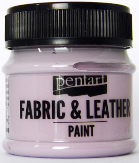 Farba na textil a kožu - vintage fialová - 50 ml