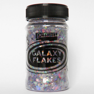 Galaxy vločky - vesta fialová - 15 g