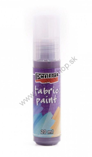 Farba na textil PENTART - fialková - 20 ml