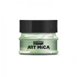 Pigmentový Art MICA prášok - zlatá zelená - 9 g