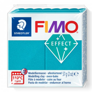 FIMO Effect metalická - tyrkysová - 57 g