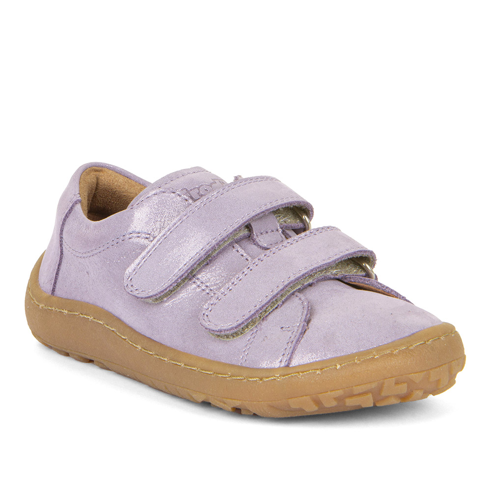 2024 Froddo barefoot kožené topánky BASE Velcro-lavender
