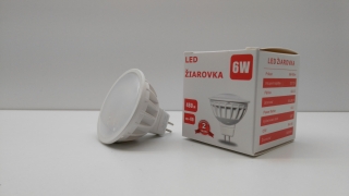 6W LED žiarovka HV série BASIC - MR16 (NW)