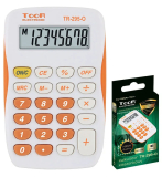 Kalkulačka TOOR 295-O oranžová vrecková