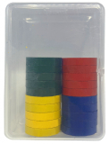 Magnet farebný 2,5cm /20ks PK73-24