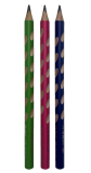 Ceruzka s Jumbo VYREZAVANÁ trojhranná PK2-27