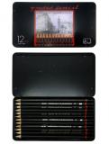 Ceruzky technické METAL BOX / 12 ks PK2-90