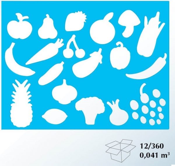 Šablóna Ovocie ARK 1422