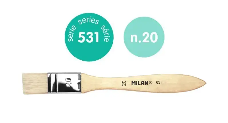 Štetec Milan 531 číslo 20.