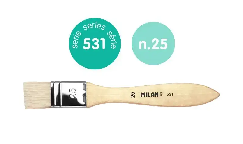 Štetec Milan 531 číslo 25