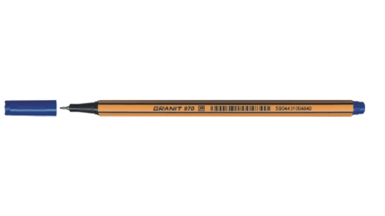Popisovač tenký FINELINER C970 modrá