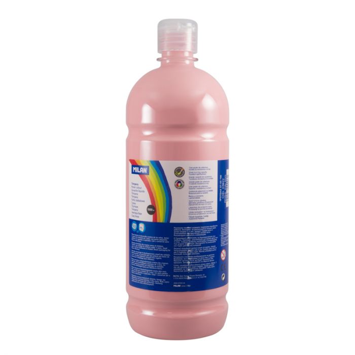 Tempera MILAN 500 ml - bledá ružová