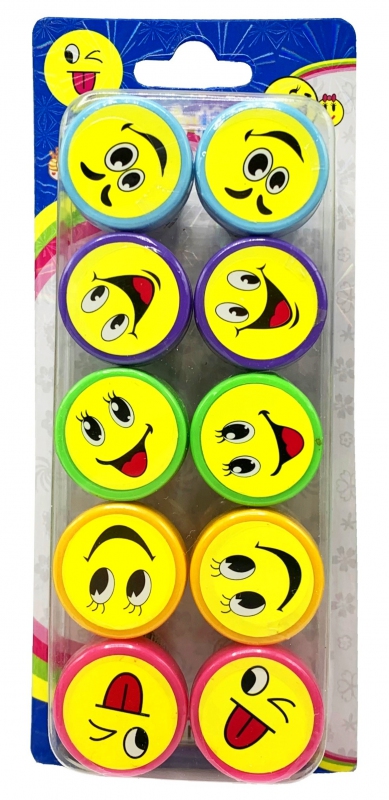 Pečiatky Smile/10ks PK60-1