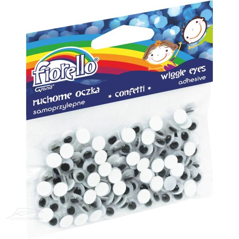 Nalepovacie oči 7mm 150ks TIT KW
