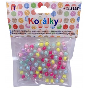 Korálky PK510-63 8mm ĽAD