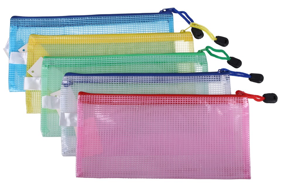 Obal na zips DL "Mriežka" C-84572
