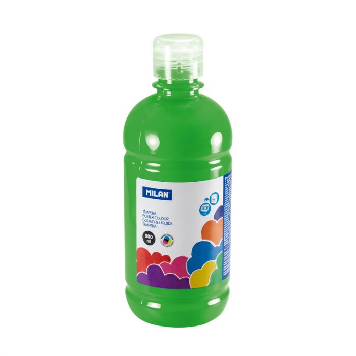 Tempera MILAN 500 ml - bledo zelená