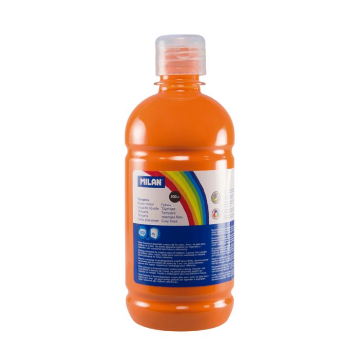 Tempera MILAN 500 ml - oranžová