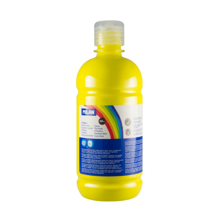 Tempera MILAN 500 ml - žltá