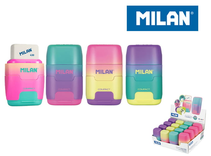Strúhadlo Milan Compact Sunset s gumou