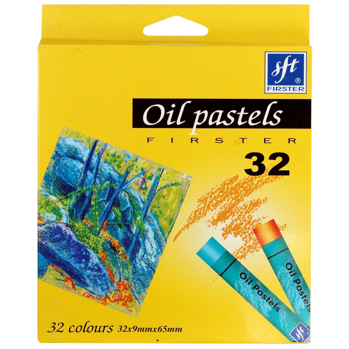 Pastel mastný olejový 32 ks