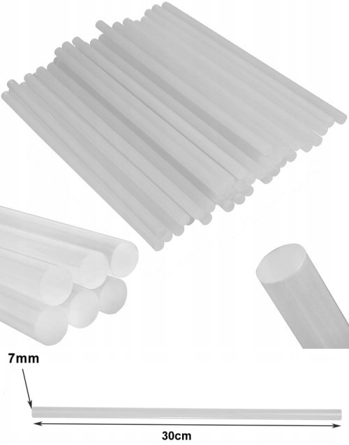 Náplň do tavnej pištole 1kg malá 7x300 PK76-3