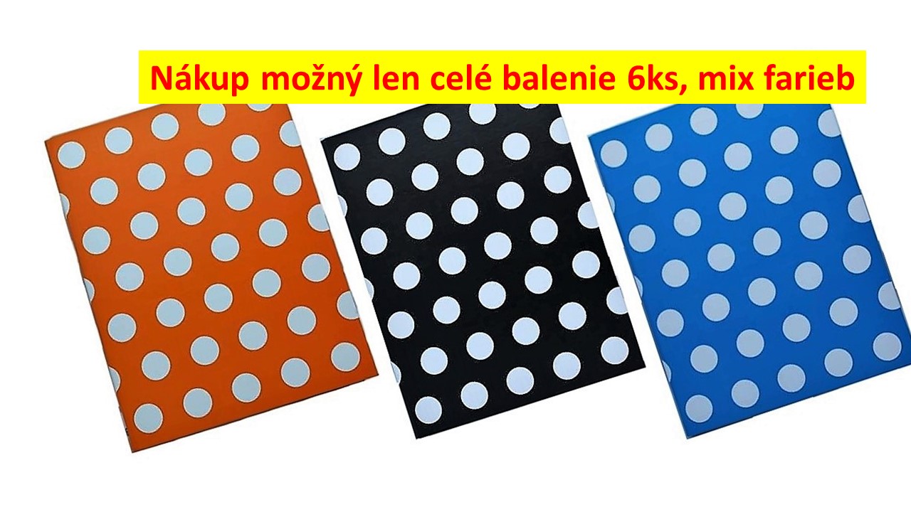 Karisblok A4  papier Bodka 4cm / 4 krúžkový PK72-11