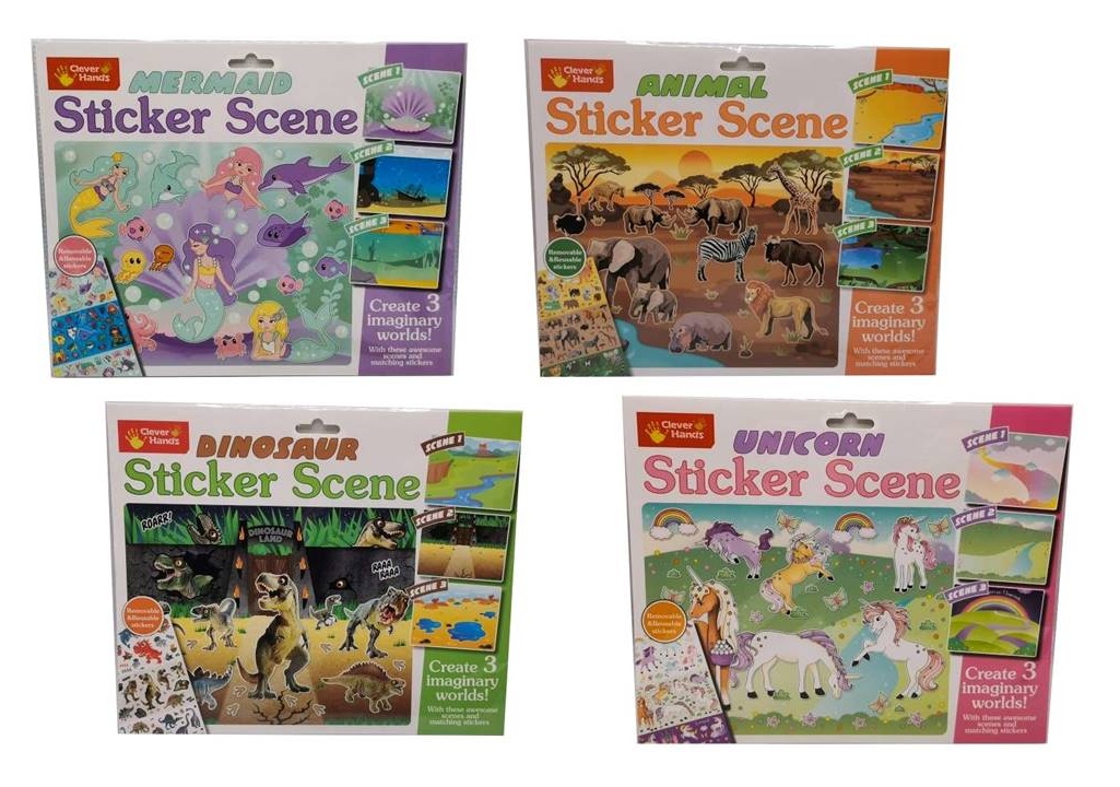 Nálepka Zoo/Dino/Panna/Jednorožec PK116-20