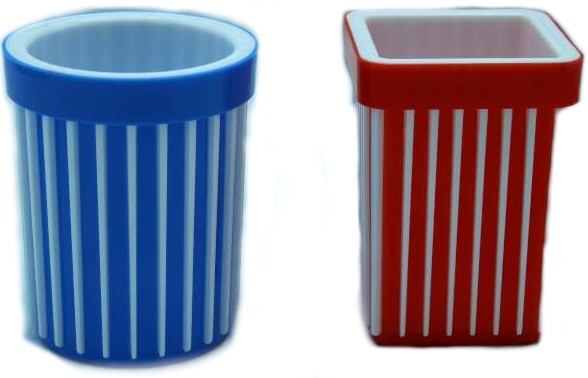 Stojan na perá PVC guľatý 10x7cm
