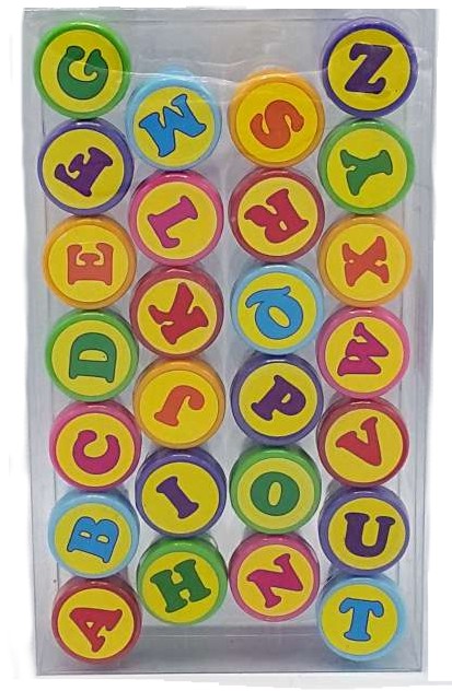 Pečiatky Abeceda/26ks PK 60-6