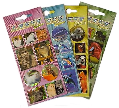 Nálepka Laser Animal A6 Delfín