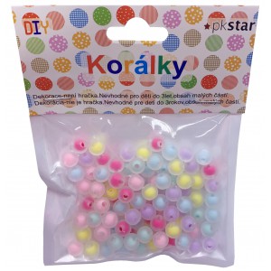 Korálky PK510-65 8mm MAT
