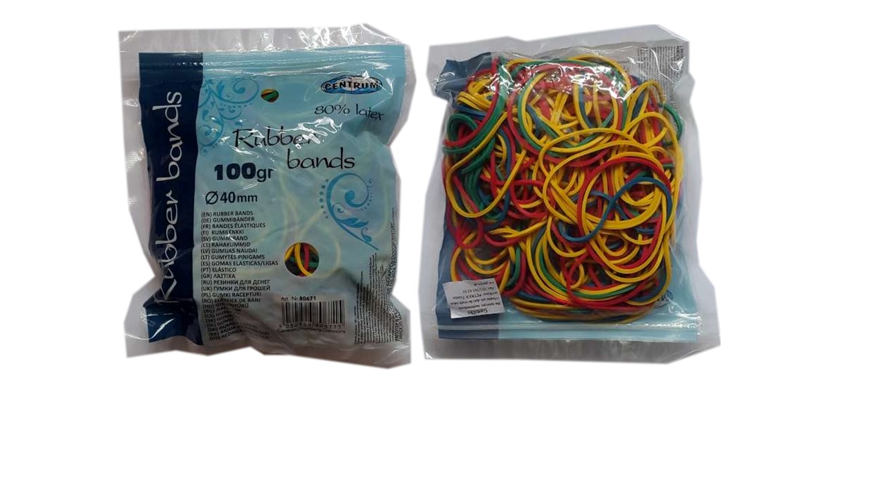 Gumičky farebné /100g C-80671