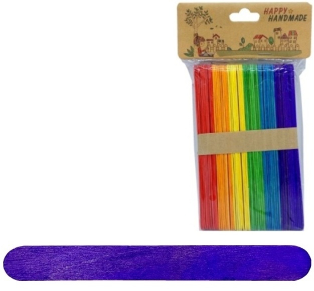Paličky color veľké /50ks PK117-4