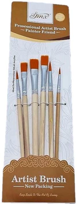 Štetec sada /6 ks syntetické PK52-10 YMX