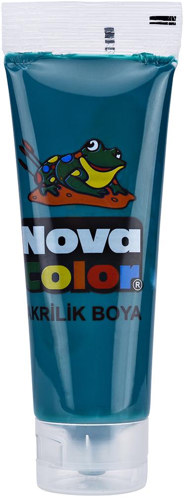Farby AKRYL 75ml tmavo zelená NOVA