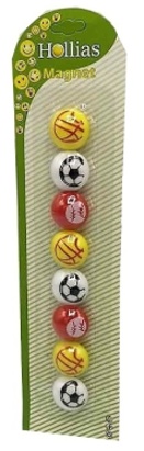 Magnetky Šport lopty 2cm  / 8ks PK19-98
