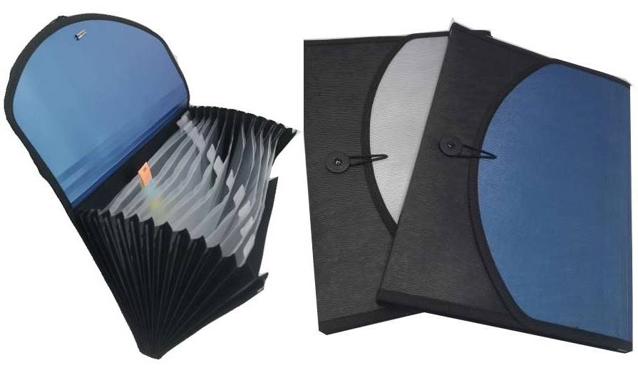 Taška gombík vrub, A4 12 prieč, PK72-9