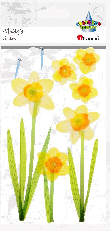 Nálepka Narcisy 10x17cm
