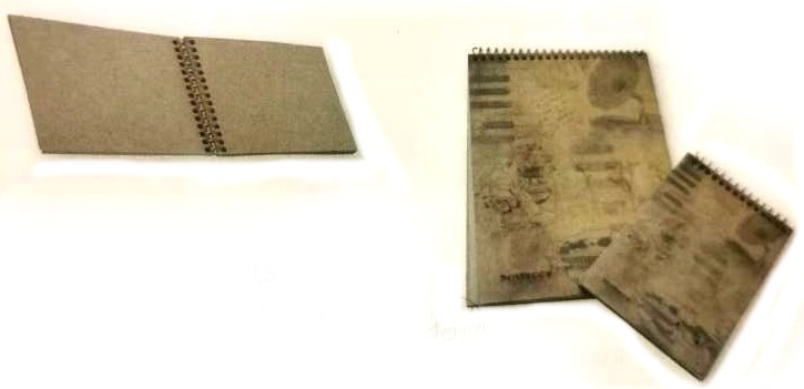 Notes A6 špiral NATURAL čistý BUL