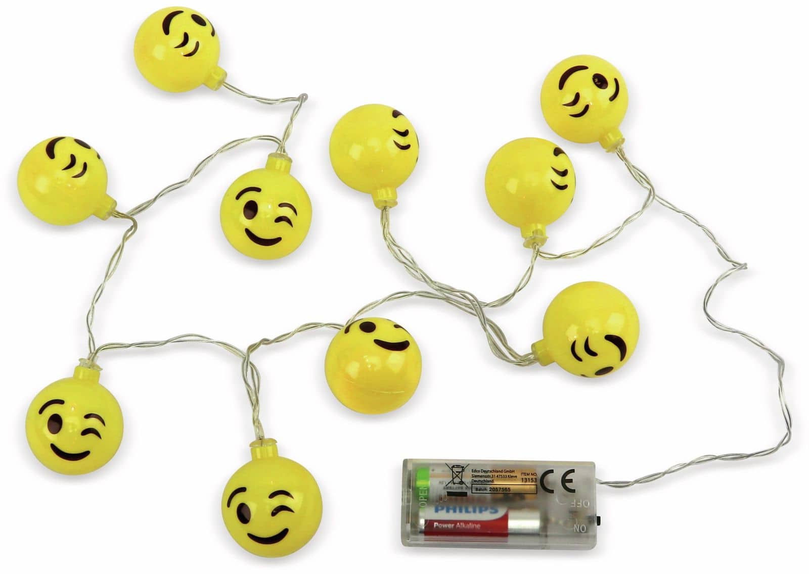 LED svetlá SMILE /10ks, 120cm 