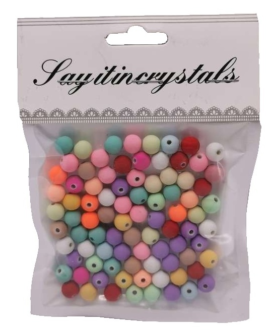 Korálky PASTEL 8mm/20g PK510-7
