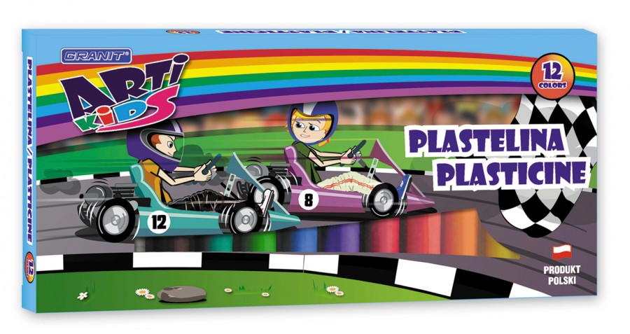 Plastelína /12ks ARTIKIDS 200g