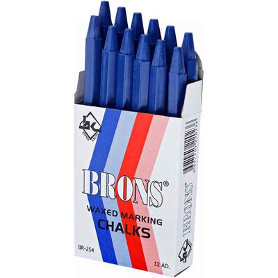Voskový značkovač/12ks Brons modrý