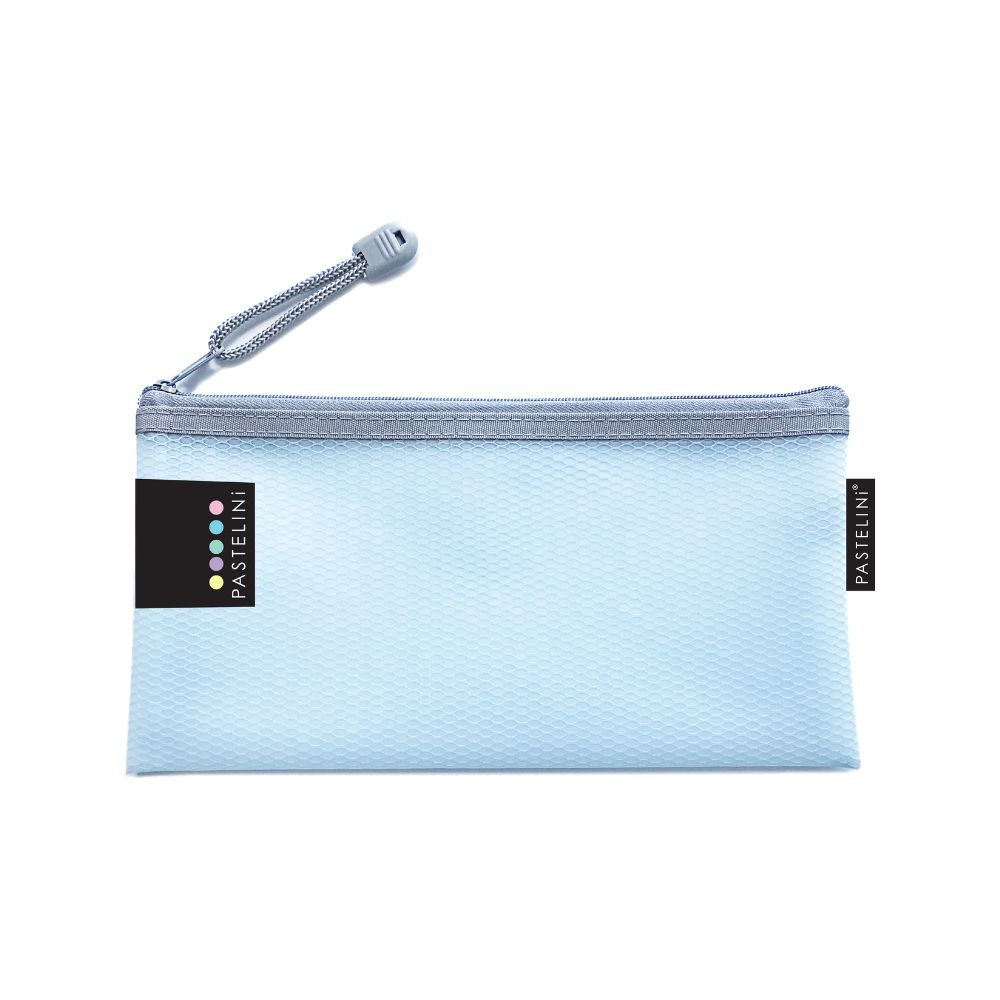Obal na zips PASTELINI modrý DL PP