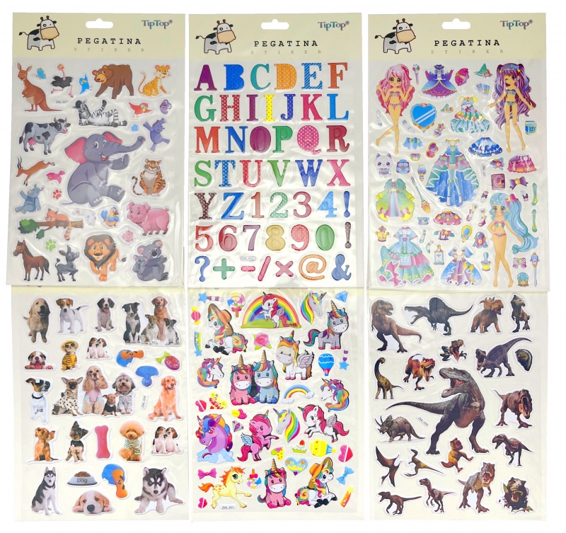 Nálepka vypuklá MIX PK116-33